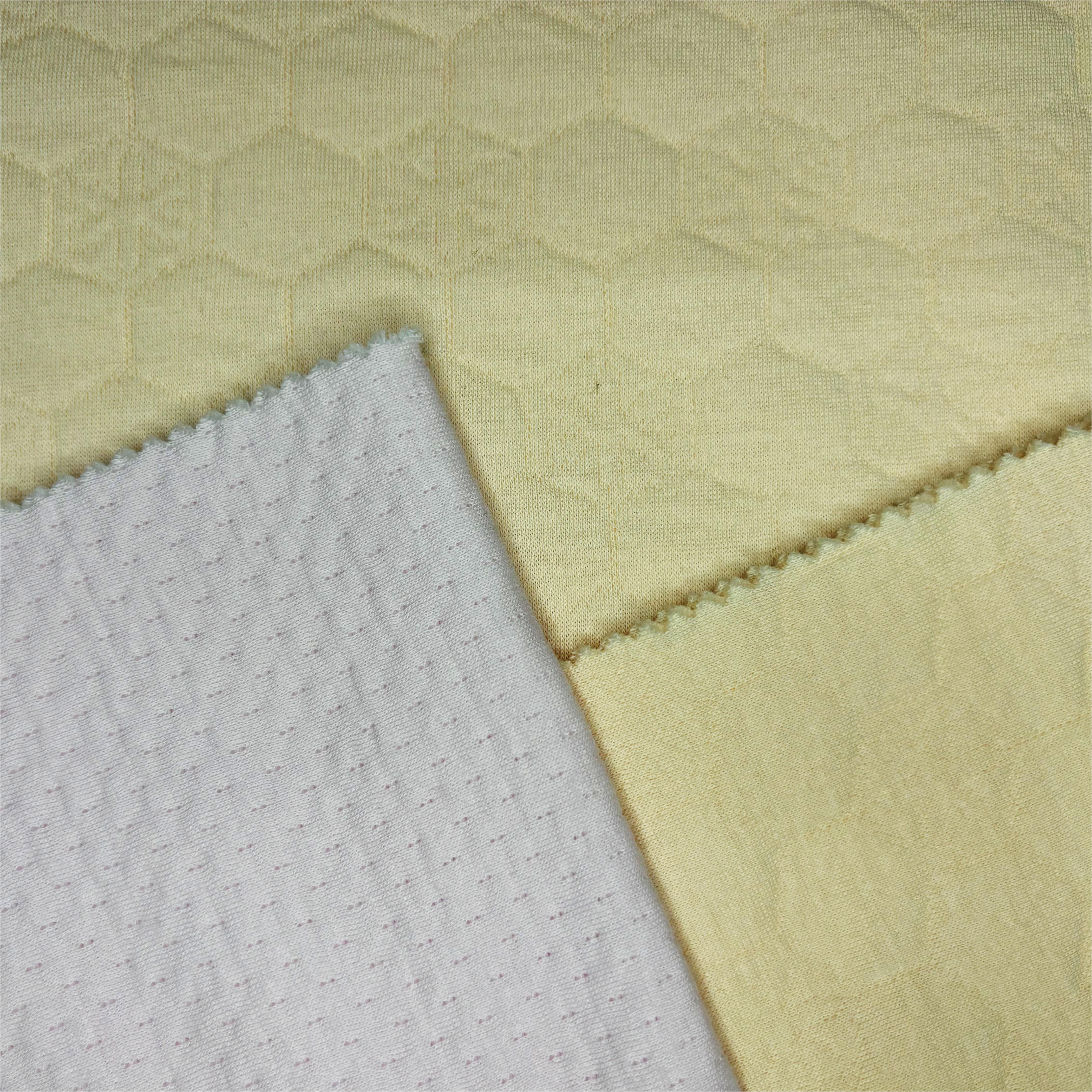 Cotton Jacquard Double Layer Fabric for Garment Fabric