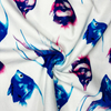 Print Fabric Polyester Spandex Blend Stretch Printed Fabric for Dress