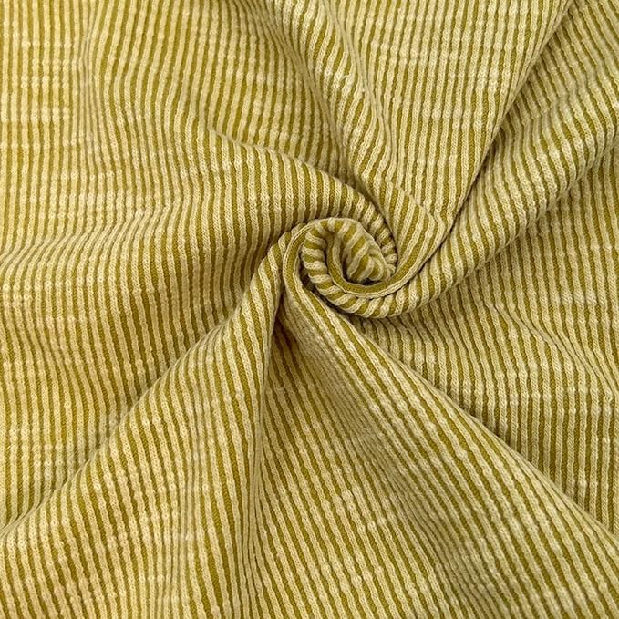 Knitted Fabric Cotton Fabric Wrinkle Resistant 4X2 Rib Bamboo Organic Cotton Spandex Knitted Fabric for Women Clothes Bamboo Fabric Cotton Fabric Textile Fabric