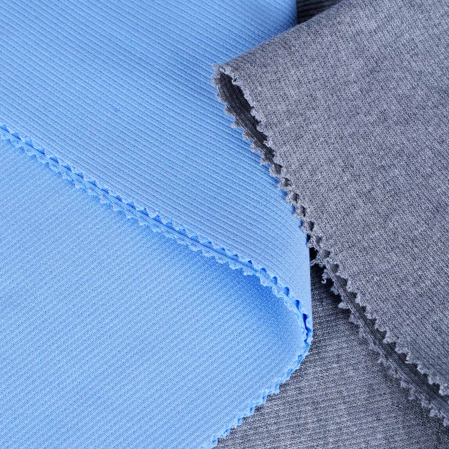 High Quality Solid Dyed Ribbed fabric Cotton Spandex Fabric