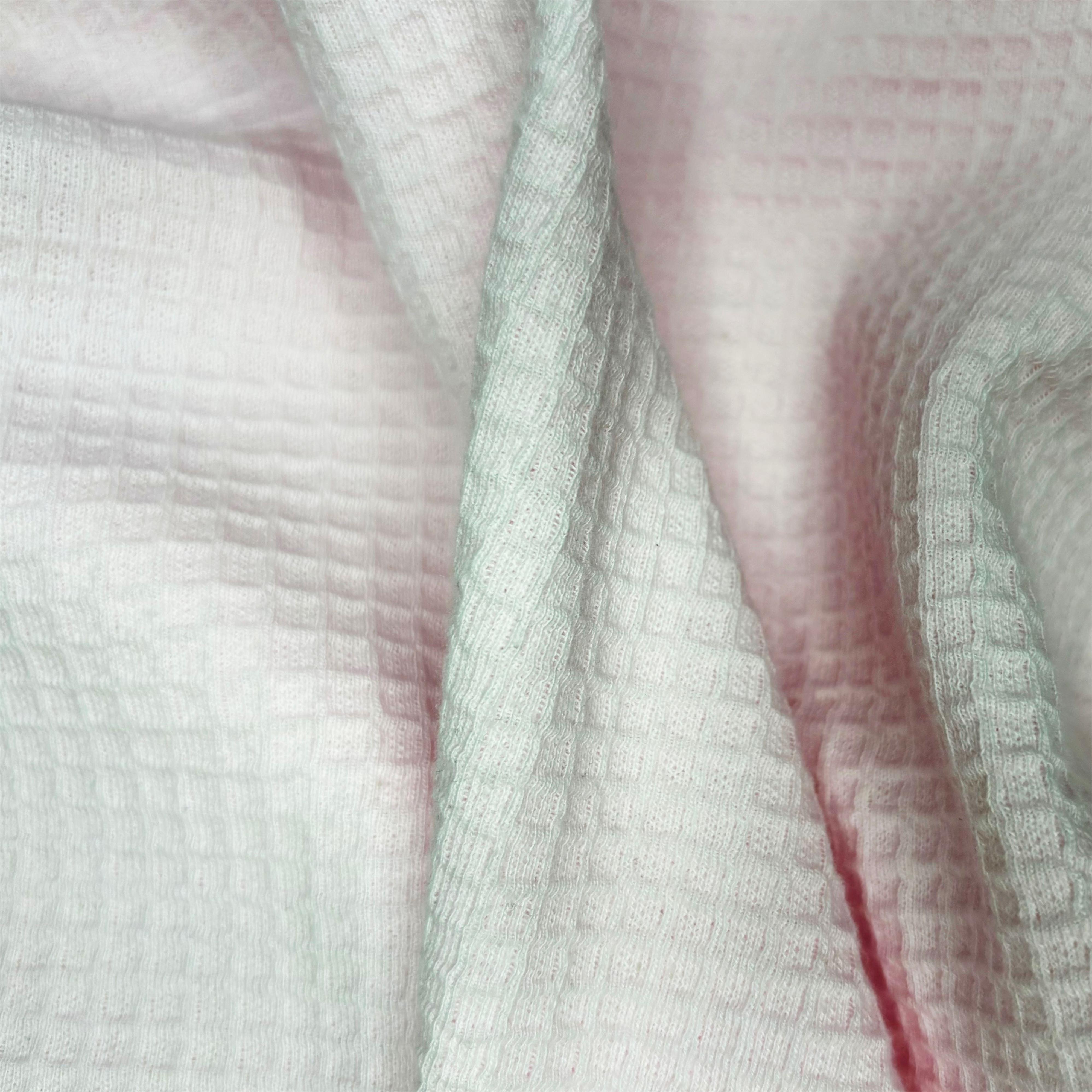 Cotton Jacquard Double Layer Fabric for Garment Fabric