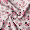 High Quality Luxury Printed Jacquard Fabric Poly Cotton Knit Cute Floral Print Cotton Fabric Bamboo Fabric Cotton Fabric Textile Fabric Garment Fabric