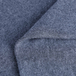 Brushed Ribbed Fleece Pull Casual Wear Knitted Fabric Terry Sweater Fabric