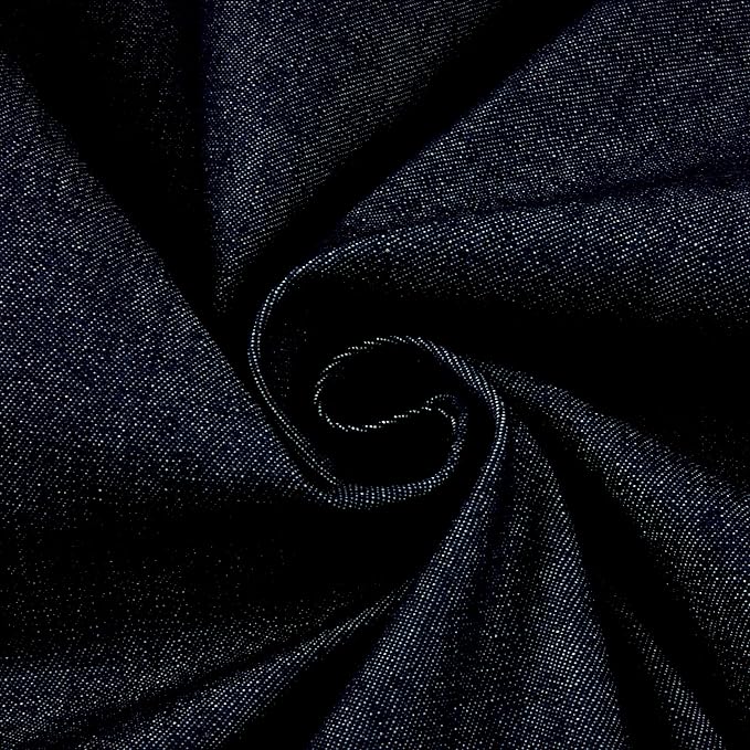 Manufacturers Direct Stock Denim Four Way Stretch Dyed Casual Clothing Knitted Fabric Cotton Fabric