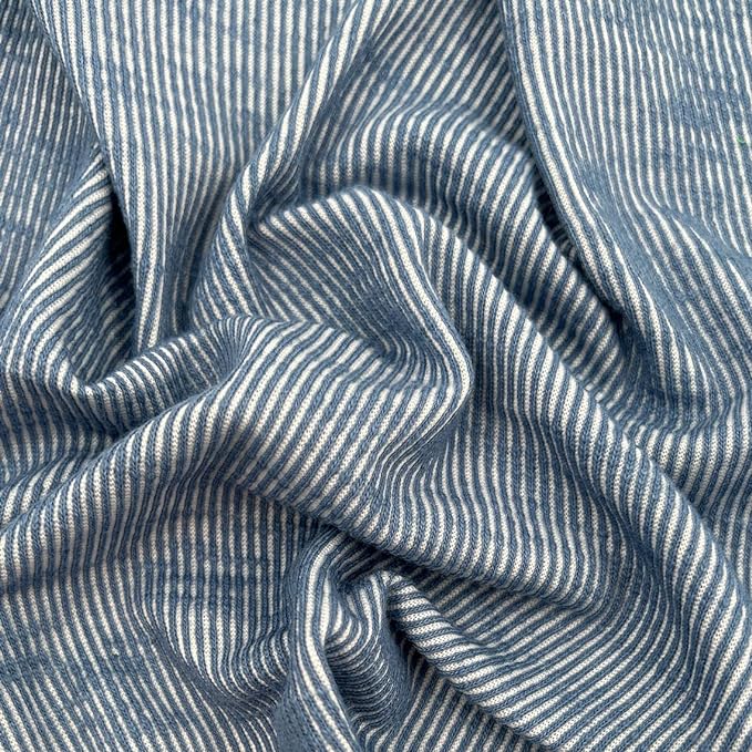 Knitted Fabric Cotton Fabric Wrinkle Resistant 4X2 Rib Bamboo Organic Cotton Spandex Knitted Fabric for Women Clothes Bamboo Fabric Cotton Fabric Textile Fabric